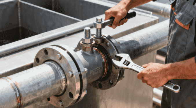 grease trap installation